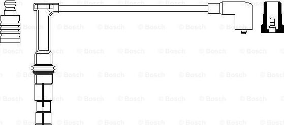 BOSCH 0 356 912 978 - Провід запалювання autocars.com.ua