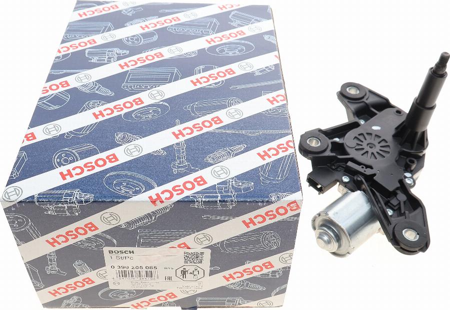 BOSCH 0 390 205 085 - Двигун склоочисника autocars.com.ua