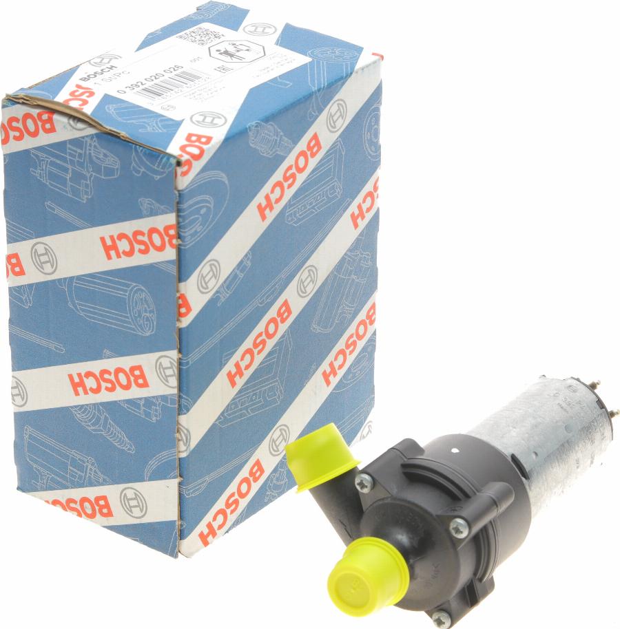 BOSCH 0 392 020 026 - Дополнительный водяной насос avtokuzovplus.com.ua