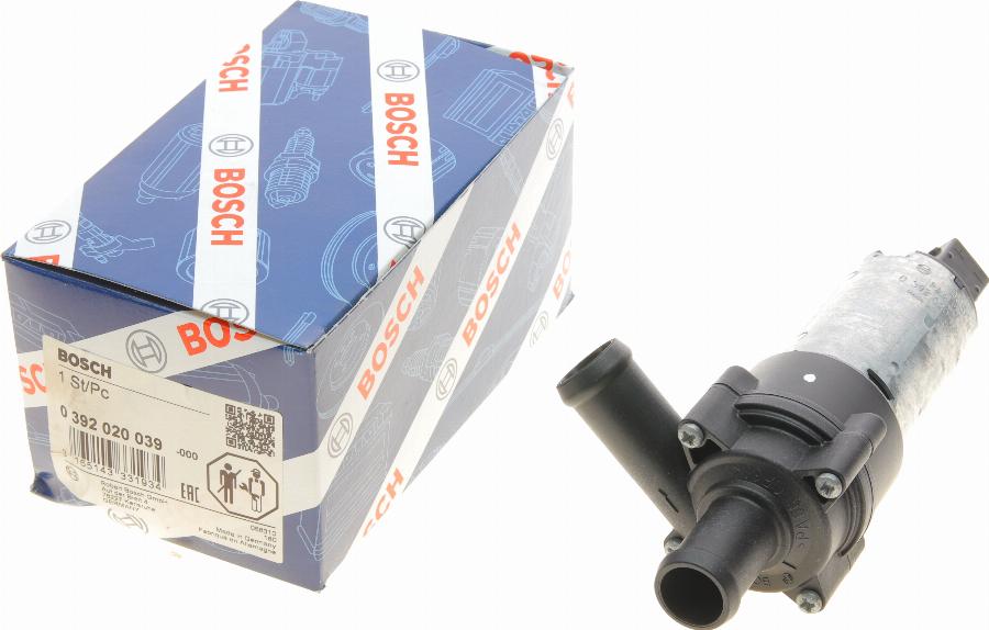 BOSCH 0 392 020 039 - Дополнительный водяной насос autodnr.net