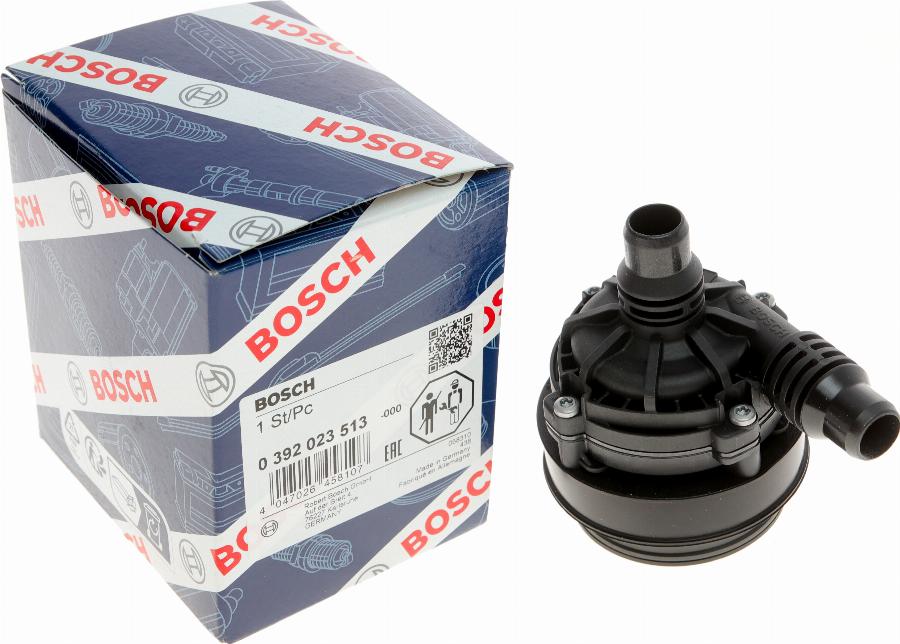 BOSCH 0 392 023 513 - Додатковий водяний насос autocars.com.ua