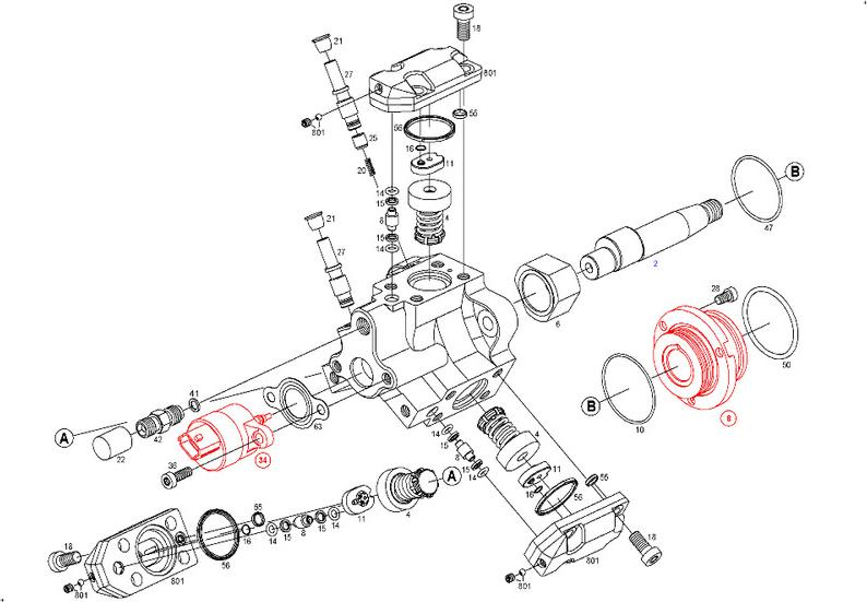 BOSCH 0 445 010 028 - Насос высокого давления avtokuzovplus.com.ua