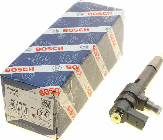 BOSCH 0 445 110 081 - Форсунка дизельна, розпилювач і утримувач autocars.com.ua