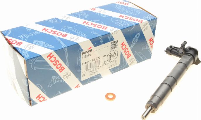 BOSCH 0 445 115 022 - Форсунка инжекторная avtokuzovplus.com.ua