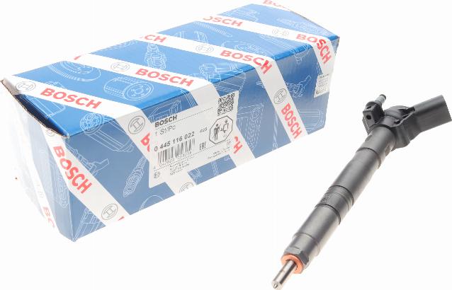 BOSCH 0 445 116 022 - Форсунка инжекторная avtokuzovplus.com.ua