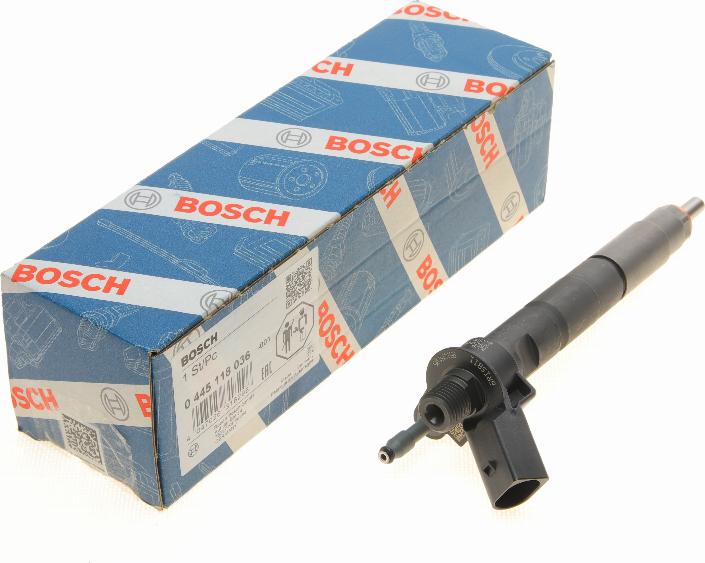 BOSCH 0 445 118 036 - Форсунка дизельна, розпилювач і утримувач autocars.com.ua