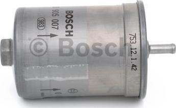 BOSCH 0 450 905 007 - Паливний фільтр autocars.com.ua