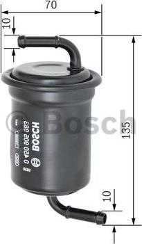 BOSCH 0 450 905 983 - Паливний фільтр autocars.com.ua