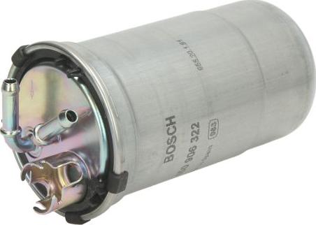 BOSCH 0 450 906 322 - Паливний фільтр autocars.com.ua