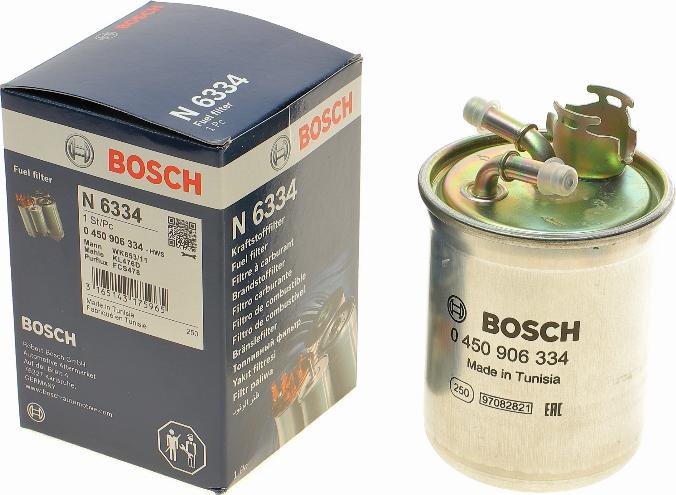 BOSCH 0 450 906 334 - Паливний фільтр autocars.com.ua