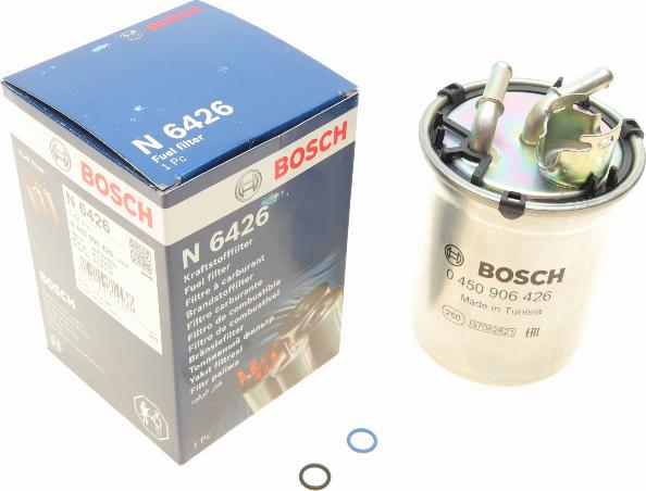 BOSCH 0 450 906 426 - Паливний фільтр autocars.com.ua