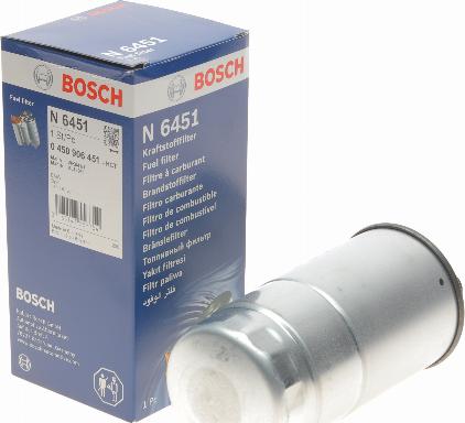 BOSCH 0 450 906 451 - Паливний фільтр autocars.com.ua