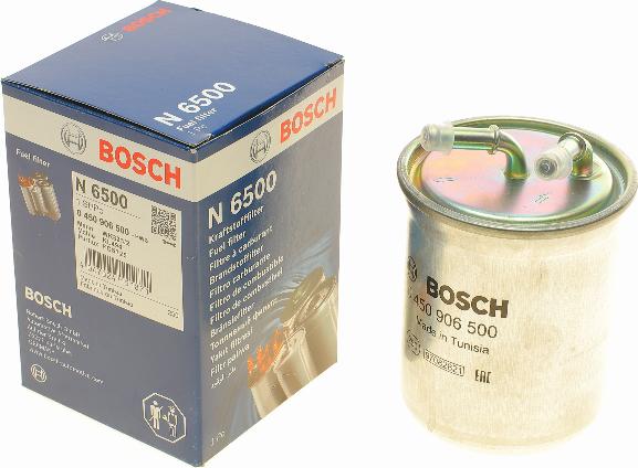 BOSCH 0 450 906 500 - Топливный фильтр avtokuzovplus.com.ua