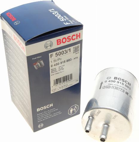 BOSCH 0 450 915 003 - Топливный фильтр avtokuzovplus.com.ua