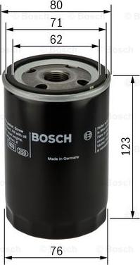 BOSCH 0 451 103 033 - Масляний фільтр autocars.com.ua