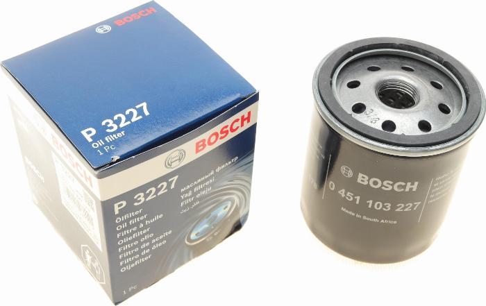 BOSCH 0 451 103 227 - Масляный фильтр avtokuzovplus.com.ua