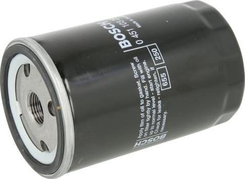BOSCH 0 451 103 258 - Масляний фільтр autocars.com.ua