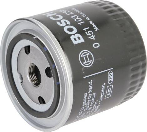 BOSCH 0 451 103 289 - Масляний фільтр autocars.com.ua