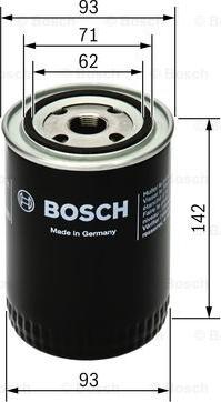 BOSCH 0 451 203 005 - Масляний фільтр autocars.com.ua