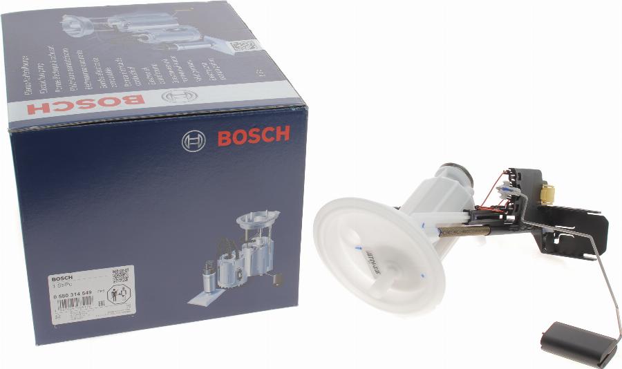 BOSCH 0 580 314 549 - Датчик, уровень топлива avtokuzovplus.com.ua