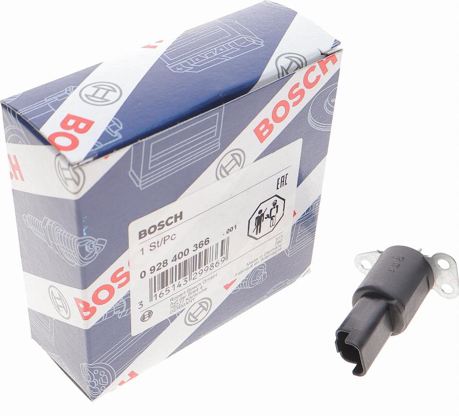 BOSCH 0928400366 - Стопорный механизм, система впрыска avtokuzovplus.com.ua