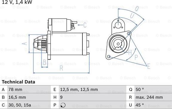 BOSCH 0 986 010 690 - Стартер autocars.com.ua