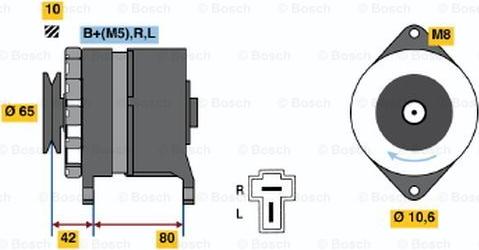 BOSCH 0 986 032 621 - Генератор autodnr.net