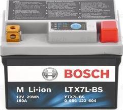 BOSCH 0 986 122 604 - Стартерна акумуляторна батарея, АКБ autocars.com.ua