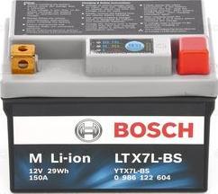 BOSCH 0 986 122 604 - Стартерная аккумуляторная батарея, АКБ avtokuzovplus.com.ua