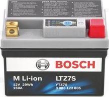 BOSCH 0 986 122 605 - Стартерная аккумуляторная батарея, АКБ avtokuzovplus.com.ua