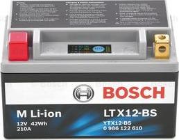 BOSCH 0 986 122 610 - Стартерна акумуляторна батарея, АКБ autocars.com.ua