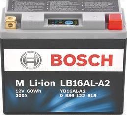 BOSCH 0 986 122 618 - Стартерна акумуляторна батарея, АКБ autocars.com.ua