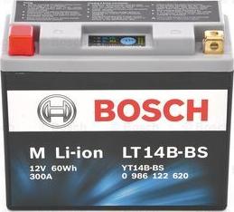 BOSCH 0 986 122 620 - Стартерна акумуляторна батарея, АКБ autocars.com.ua
