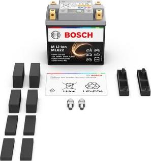 BOSCH 0 986 122 622 - Стартерна акумуляторна батарея, АКБ autocars.com.ua