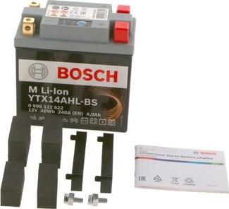 BOSCH 0 986 122 622 - Стартерна акумуляторна батарея, АКБ autocars.com.ua