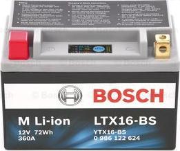 BOSCH 0 986 122 624 - Стартерна акумуляторна батарея, АКБ autocars.com.ua