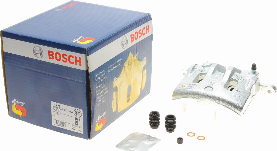 BOSCH 0 986 135 481 - Тормозной суппорт avtokuzovplus.com.ua