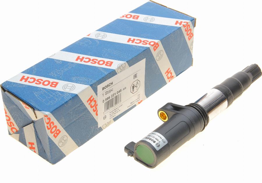 BOSCH 0 986 221 045 - Катушка зажигания avtokuzovplus.com.ua