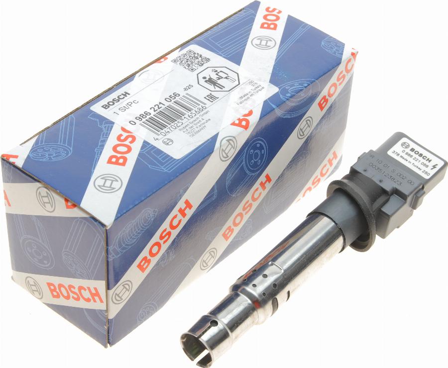 BOSCH 0 986 221 056 - Катушка зажигания avtokuzovplus.com.ua