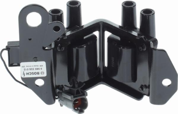 BOSCH 0 986 22A 012 - Котушка запалювання autocars.com.ua