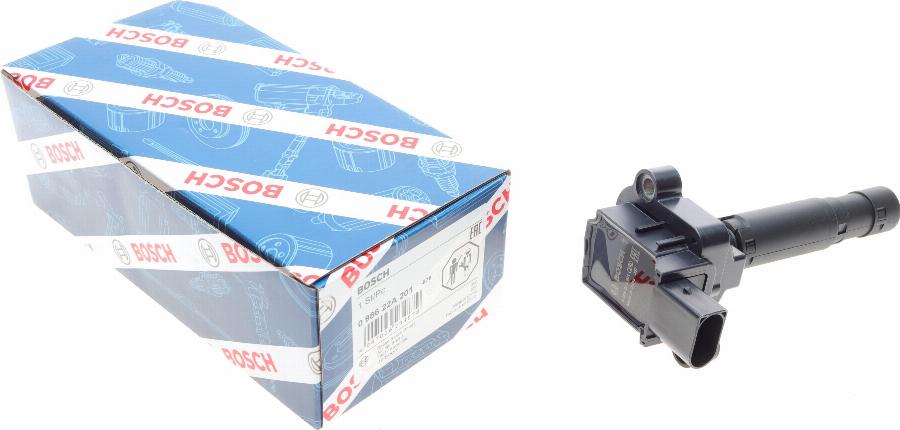 BOSCH 0 986 22A 201 - Катушка зажигания avtokuzovplus.com.ua