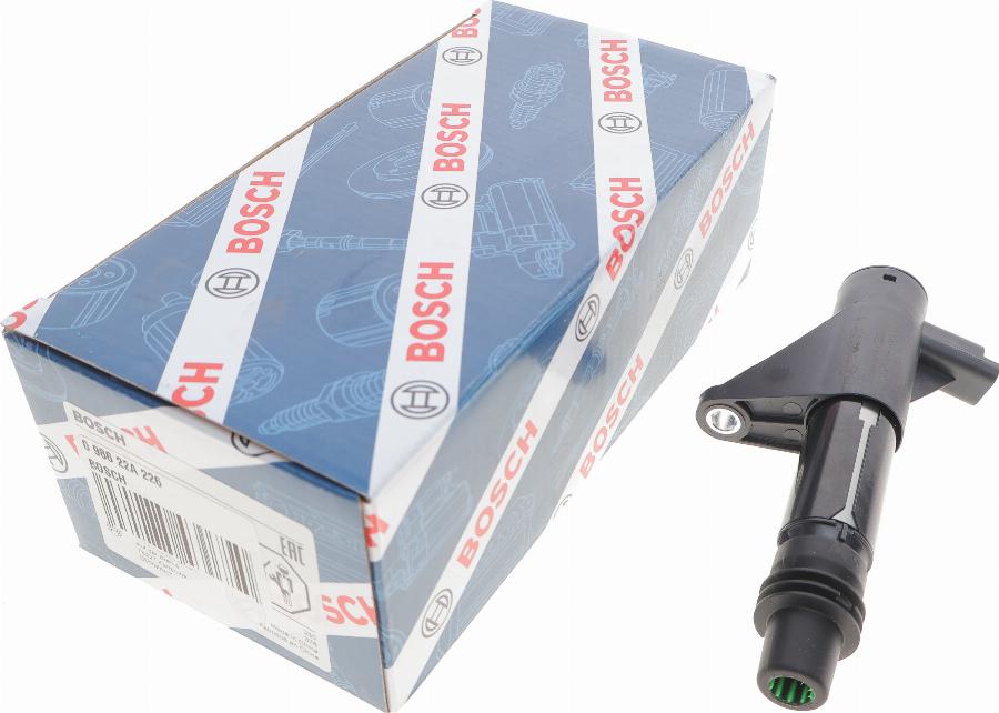 BOSCH 0 986 22A 226 - Котушка запалювання autocars.com.ua