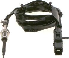 BOSCH 0 986 259 124 - Датчик, температура вихлопних газів autocars.com.ua