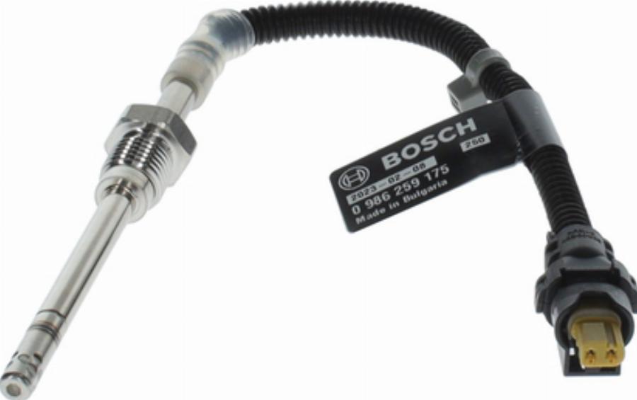 BOSCH 0 986 259 175 - Датчик, температура выхлопных газов avtokuzovplus.com.ua