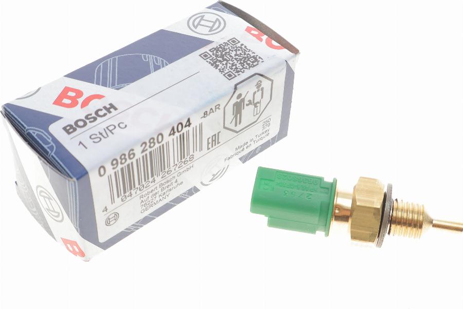 BOSCH 0 986 280 404 - Датчик, температура охлаждающей жидкости autodnr.net