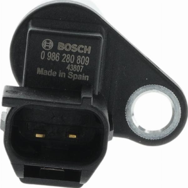 BOSCH 0 986 280 809 - Датчик імпульсів, колінчастий вал autocars.com.ua