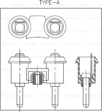 BOSCH 0 986 320 130 - Звуковий сигнал autocars.com.ua