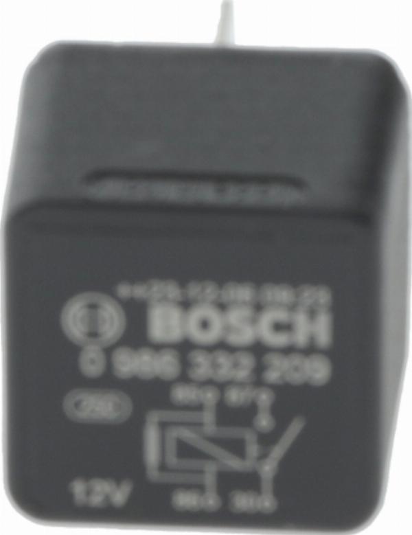 BOSCH 0 986 332 209 - Реле, робочий струм autocars.com.ua