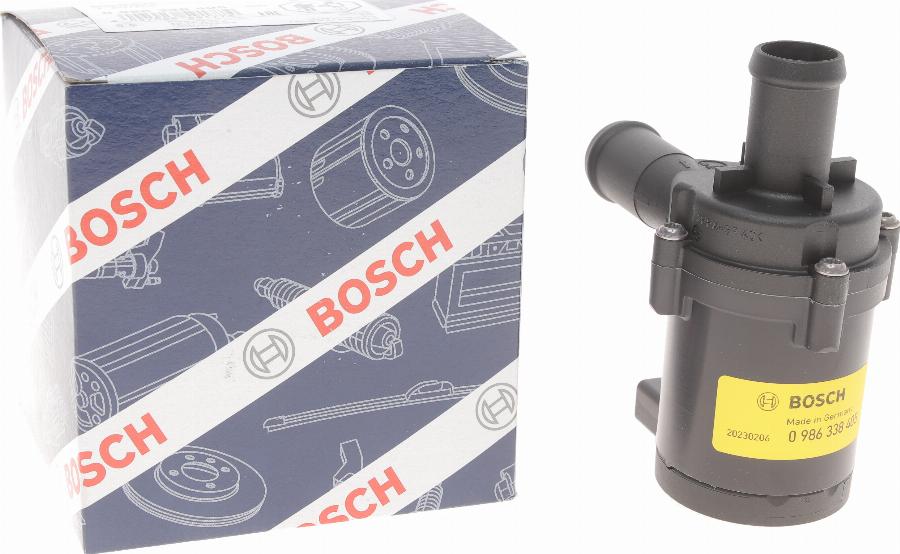 BOSCH 0 986 338 405 - Додатковий водяний насос autocars.com.ua