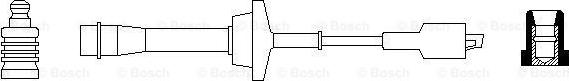 BOSCH 0 986 356 154 - Провід запалювання autocars.com.ua